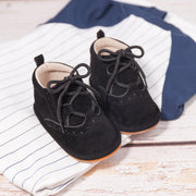 LEATHER SPORT LACE UP VINTAGE KICKS BABY VIBES & CO.