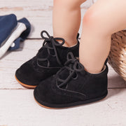 LEATHER SPORT LACE UP VINTAGE KICKS BABY VIBES & CO.