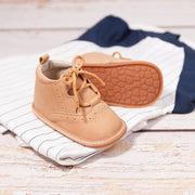LEATHER SPORT LACE UP VINTAGE KICKS BABY VIBES & CO.