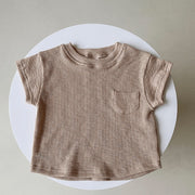 Cotton Ribbed Tee + Shorts 0-5Y BABY VIBES & CO.