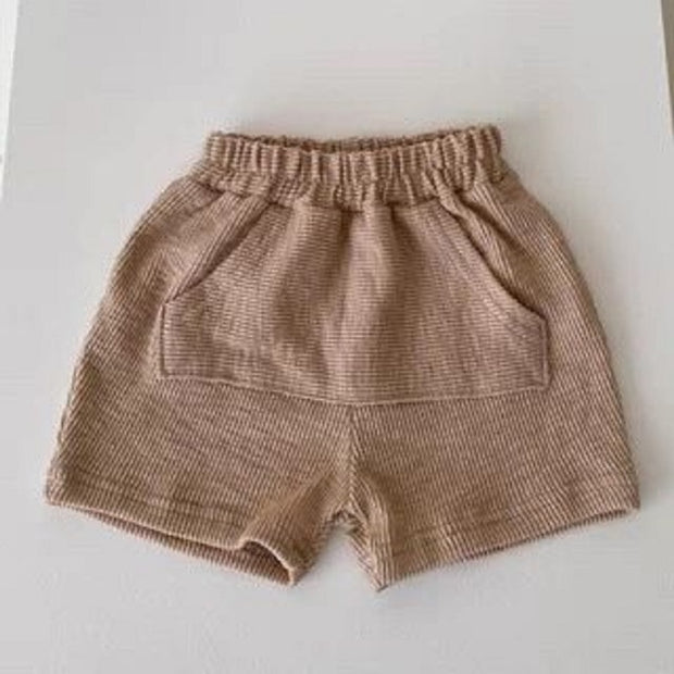 Cotton Ribbed Tee + Shorts 0-5Y BABY VIBES & CO.
