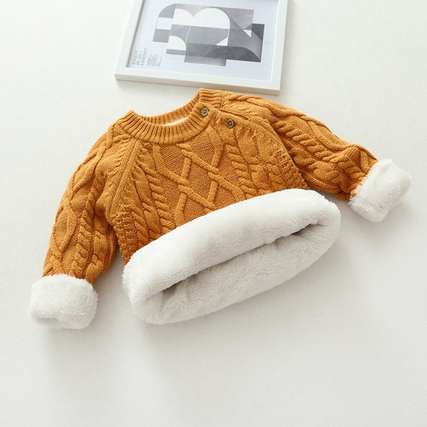 Winny Thick Knit Pullover 0/3M-5T BABY VIBES & CO.