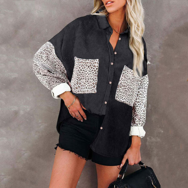 Boho Mama Corduroy Button Up BABY VIBES & CO.