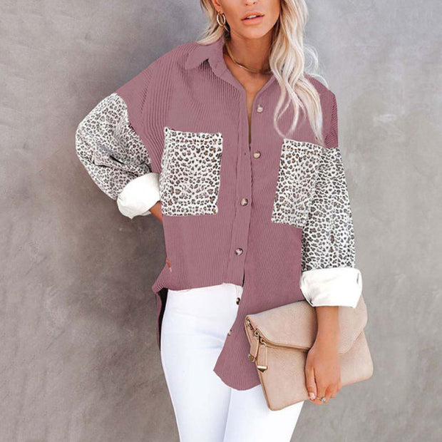 Boho Mama Corduroy Button Up BABY VIBES & CO.