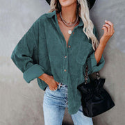 Boho Mama Corduroy Button Up BABY VIBES & CO.
