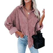 Boho Mama Corduroy Button Up BABY VIBES & CO.