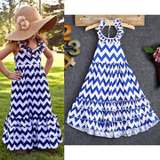 Zig Zaggy Stripe Maxi 3T-7T - BABY VIBES & CO.