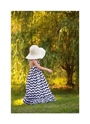 Zig Zaggy Stripe Maxi 3T-7T - BABY VIBES & CO.