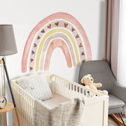 Boho Rainbow Watercolour Home Decor Wall Sticker Self-Adhesive Nursery Decal BABY VIBES & CO.