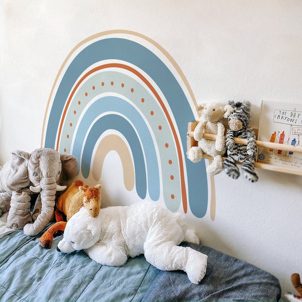 Boho Rainbow Watercolour Home Decor Wall Sticker Self-Adhesive Nursery Decal BABY VIBES & CO.