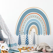 Boho Rainbow Watercolour Home Decor Wall Sticker Self-Adhesive Nursery Decal BABY VIBES & CO.
