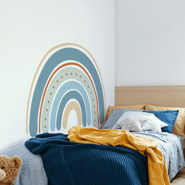 Boho Rainbow Watercolour Home Decor Wall Sticker Self-Adhesive Nursery Decal BABY VIBES & CO.