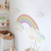 Boho Rainbow Watercolour Home Decor Wall Sticker Self-Adhesive Nursery Decal BABY VIBES & CO.