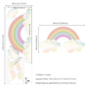 Boho Rainbow Watercolour Home Decor Wall Sticker Self-Adhesive Nursery Decal BABY VIBES & CO.