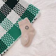 Smiley Face Short Socks 1-6Y BABY VIBES & CO.