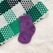 Smiley Face Short Socks 1-6Y BABY VIBES & CO.