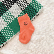 Smiley Face Short Socks 1-6Y BABY VIBES & CO.