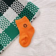 Smiley Face Short Socks 1-6Y BABY VIBES & CO.