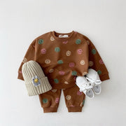 Smiley Sweatshirt + Jogger Set 9M-3T BABY VIBES & CO.