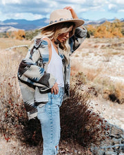 Turquoise Cherokee Retro Button Up BABY VIBES & CO.
