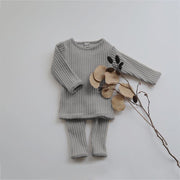 TILDEN RIBBED LONG SLEEVE + LEGGINS BABY VIBES & CO.