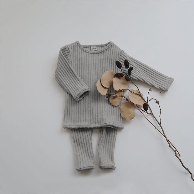 TILDEN RIBBED LONG SLEEVE + LEGGINS BABY VIBES & CO.