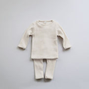 TILDEN RIBBED LONG SLEEVE + LEGGINS BABY VIBES & CO.