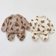 Toshi Teddy Print Jogger Set 6M-3Y BABY VIBES & CO.