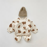 Toshi Teddy Print Jogger Set 6M-3Y BABY VIBES & CO.