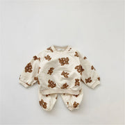 Toshi Teddy Print Jogger Set 6M-3Y BABY VIBES & CO.