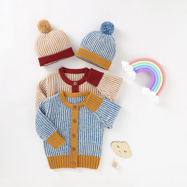 The Hazel & Ricochet Knit Cardigan BABY VIBES & CO.