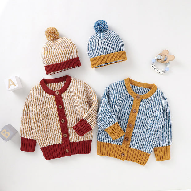 The Hazel & Ricochet Knit Cardigan BABY VIBES & CO.
