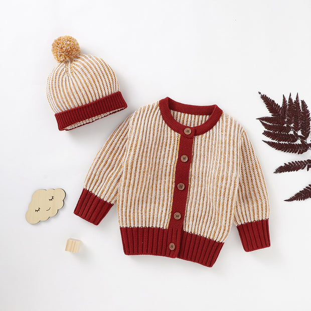 The Hazel & Ricochet Knit Cardigan BABY VIBES & CO.