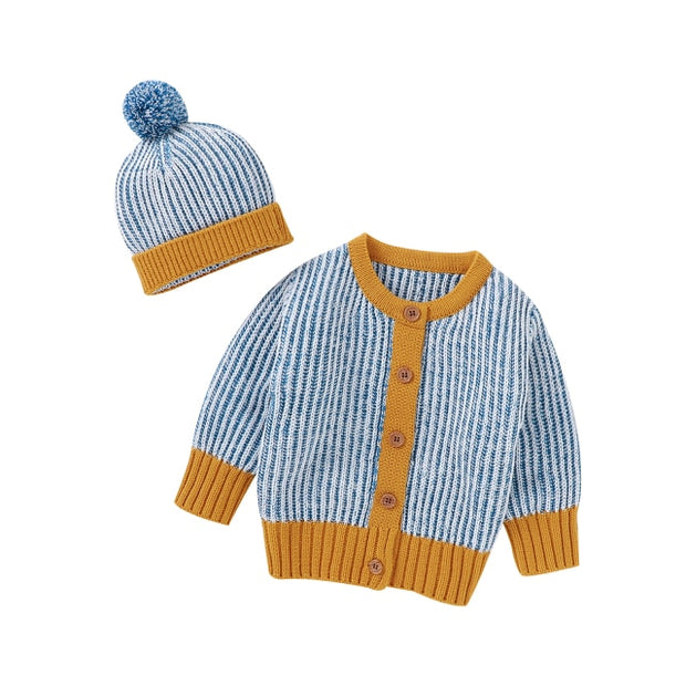 The Hazel & Ricochet Knit Cardigan BABY VIBES & CO.