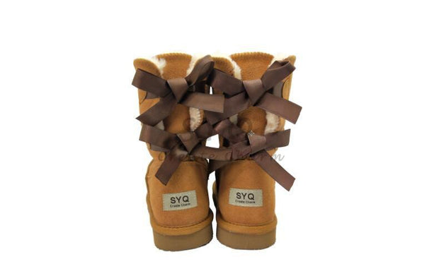 FLUFFY UGG INSPIRED MAMA BEAR BOOTS BABY VIBES & CO.