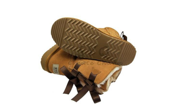 FLUFFY UGG INSPIRED MAMA BEAR BOOTS BABY VIBES & CO.