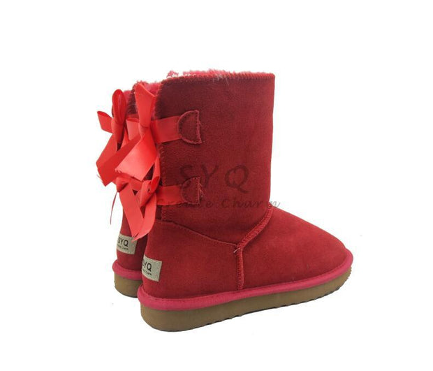 FLUFFY UGG INSPIRED MAMA BEAR BOOTS BABY VIBES & CO.