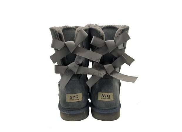 FLUFFY UGG INSPIRED MAMA BEAR BOOTS BABY VIBES & CO.