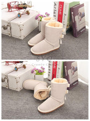 FLUFFY UGG INSPIRED MAMA BEAR BOOTS BABY VIBES & CO.
