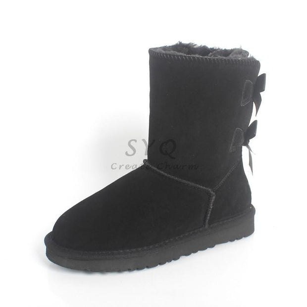 FLUFFY UGG INSPIRED MAMA BEAR BOOTS BABY VIBES & CO.