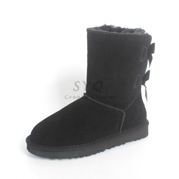 FLUFFY UGG INSPIRED MAMA BEAR BOOTS BABY VIBES & CO.