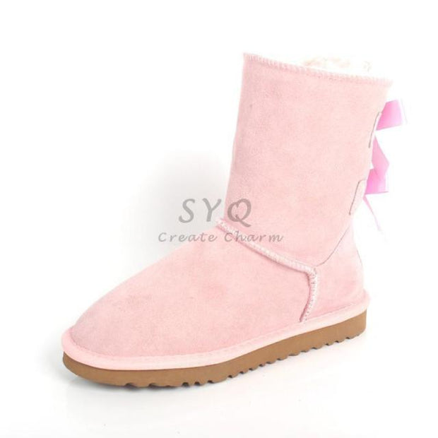 FLUFFY UGG INSPIRED MAMA BEAR BOOTS BABY VIBES & CO.