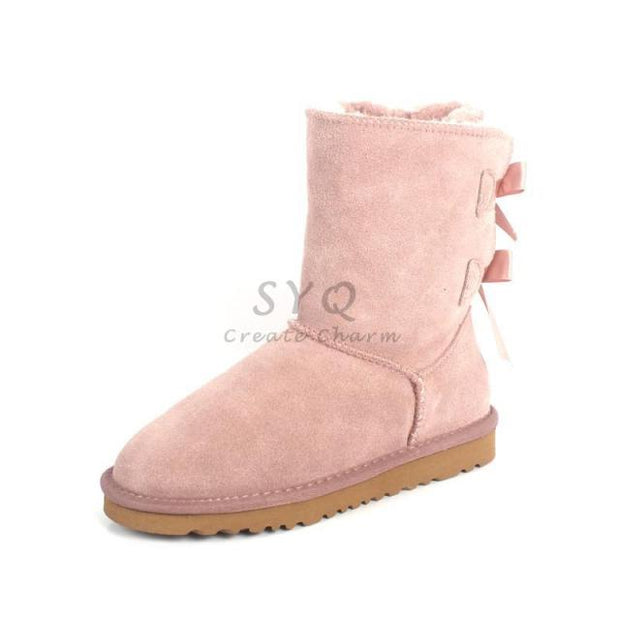 FLUFFY UGG INSPIRED MAMA BEAR BOOTS BABY VIBES & CO.