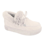 Suede & Fur Mama Bear Ankle Booties BABY VIBES & CO.