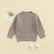 The Mahogany Chunky Knit Sweater BABY VIBES & CO.
