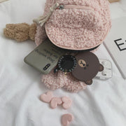 FUZZY BUNNY EAR BACKPACK BABY VIBES & CO.