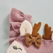 Plum & Bow Deery Winter Corduroy Dress 3M-3Y BABY VIBES & CO.
