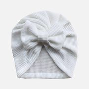 Bow Knitted Waffe Turban - BABY VIBES & CO.
