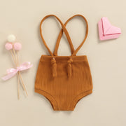 Toddlers Simple Style Solid Color Adjustable Strap Overalls BABY VIBES & CO.