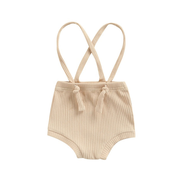 Toddlers Simple Style Solid Color Adjustable Strap Overalls BABY VIBES & CO.